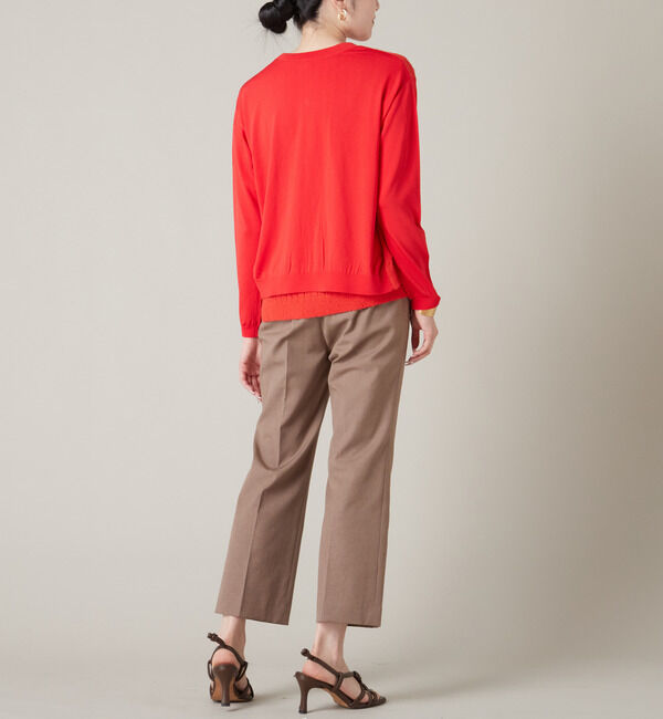 Liesse「コットンモールカーディガン」|カーディガン|