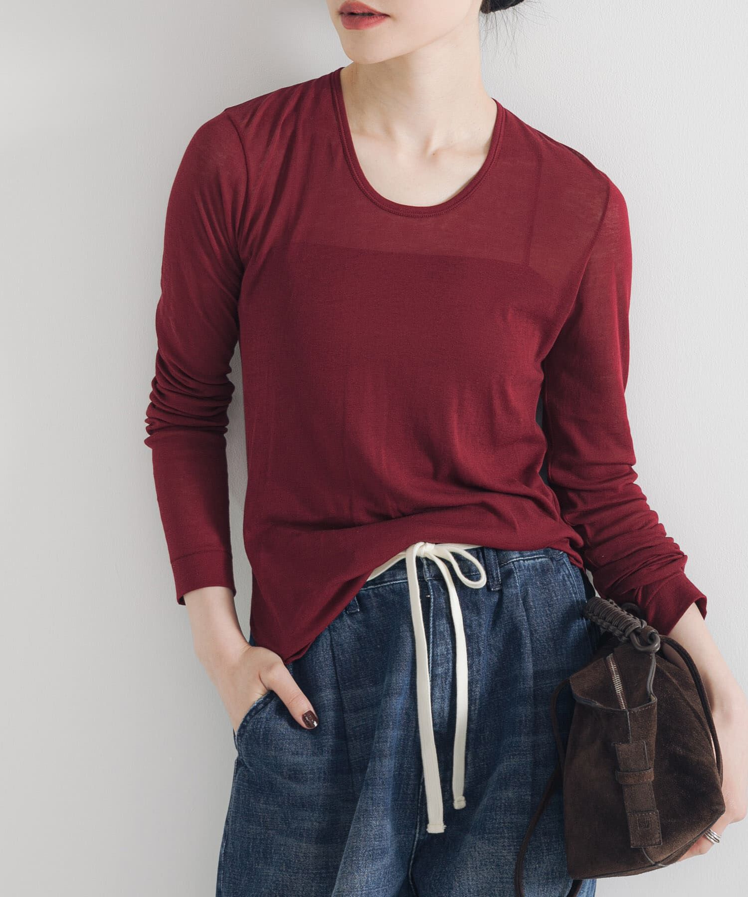 URBAN RESEARCH「強撚シアーカットソー」|Tシャツ・カットソー|