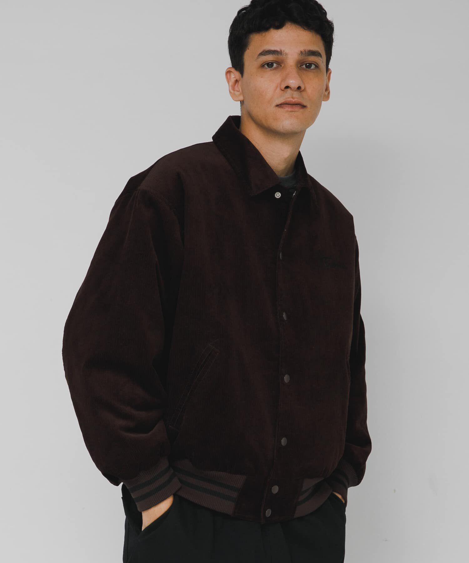 Sonny Label 「『別注』GEM SPORTSWEAR&times;Sonny Label　コーデュロイパデッドブルゾン」|ブルゾン・スタジャン|