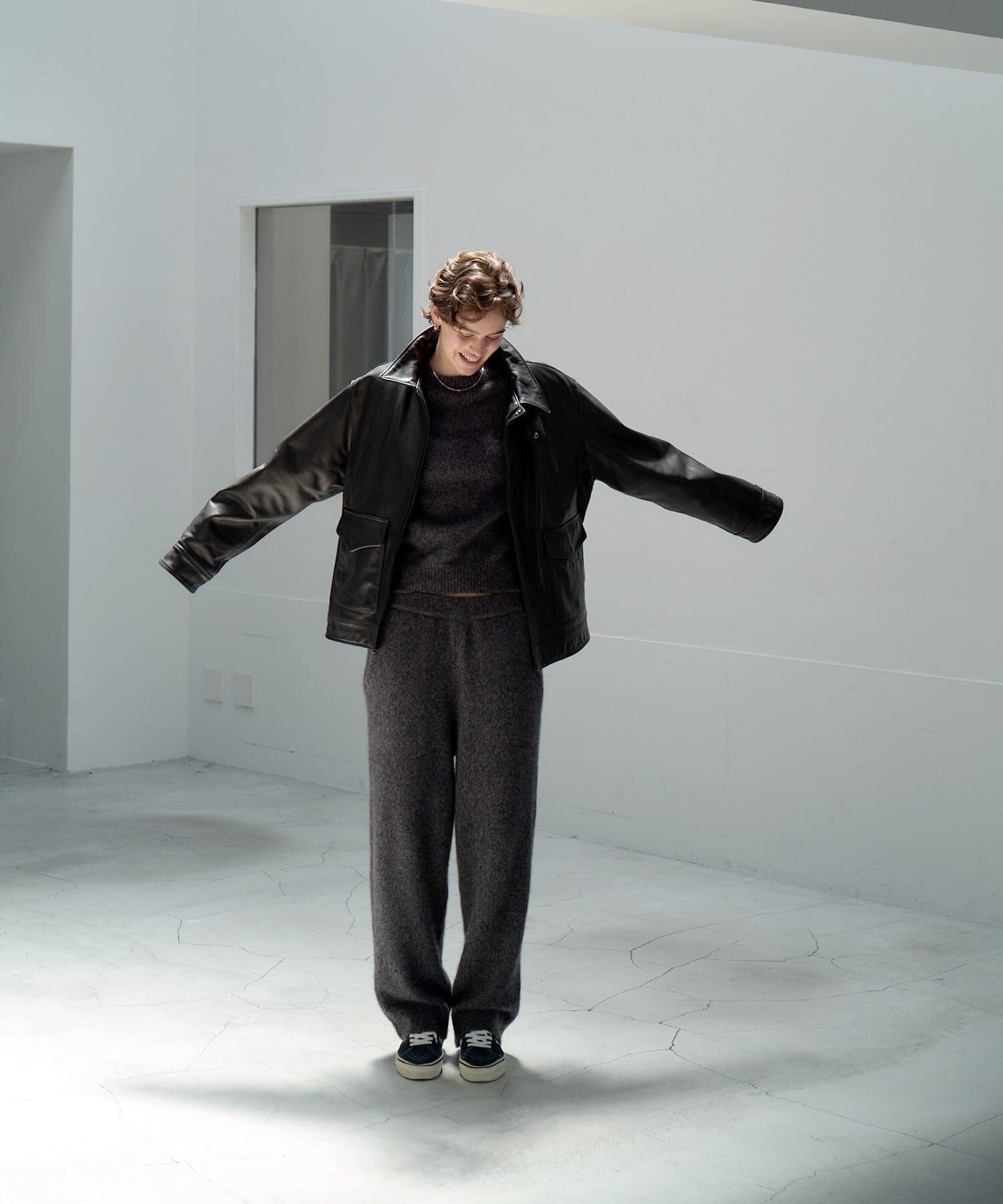 URBAN RESEARCH「new basic　COW LEATHER TYPE A-2 JACKET」|その他|