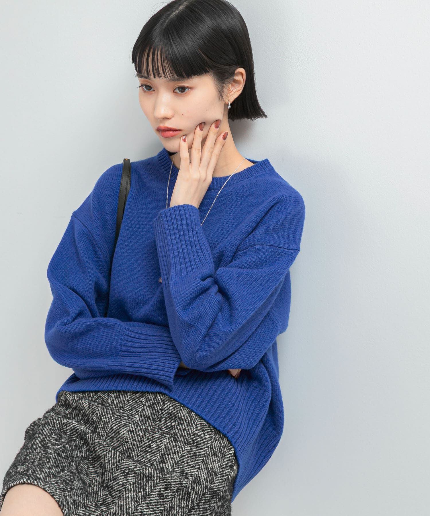 URBAN RESEARCH ROSSO「『WEB/一部店舗限定』エクストラファインシームデザインニット」|ニット・セーター|