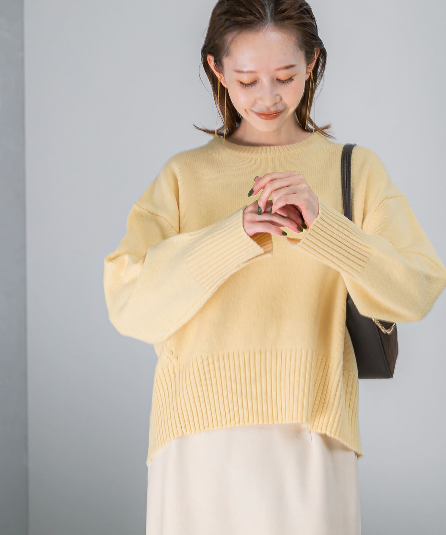 URBAN RESEARCH ROSSO「『WEB/一部店舗限定』エクストラファインシームデザインニット」|ニット・セーター|