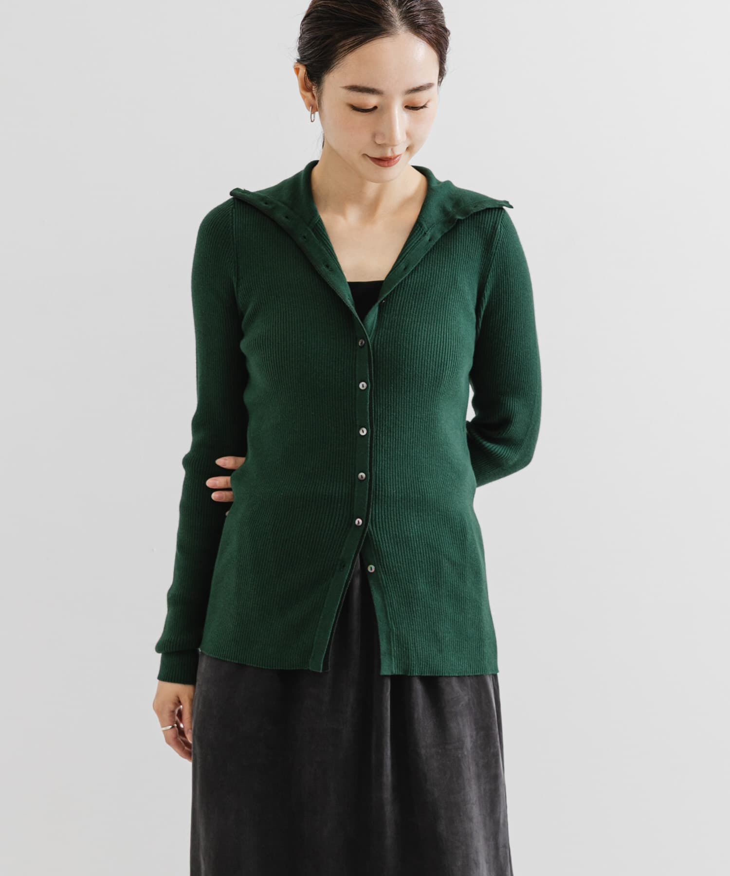 URBAN RESEARCH「『UR TECH』2WAYリブニット」|ニット・セーター|