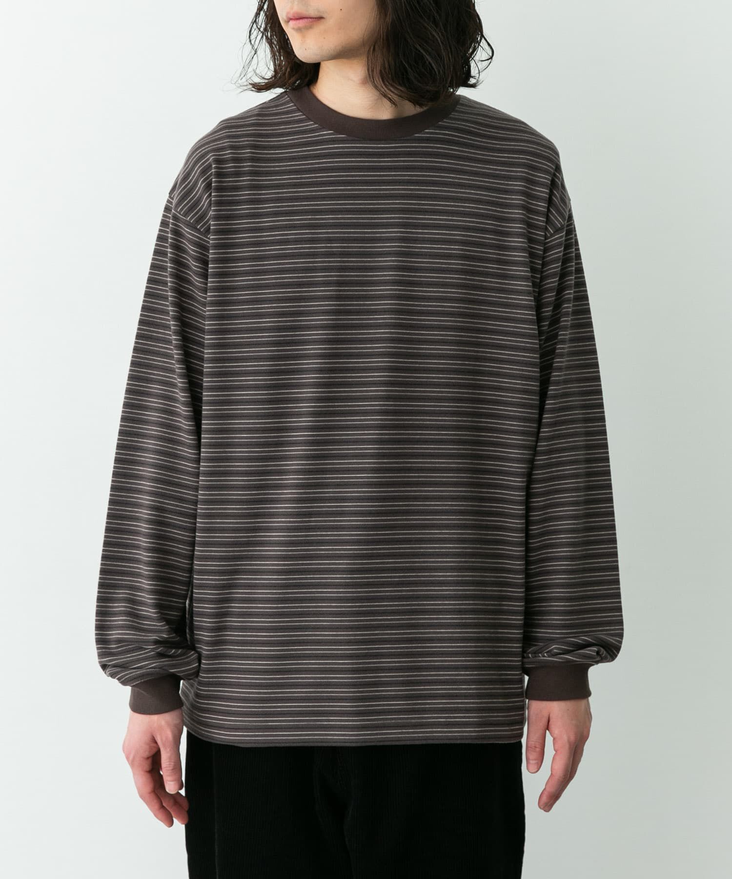 Sonny Label 「ふわもちストレッチロングスリーブTEE」|Tシャツ・カットソー|