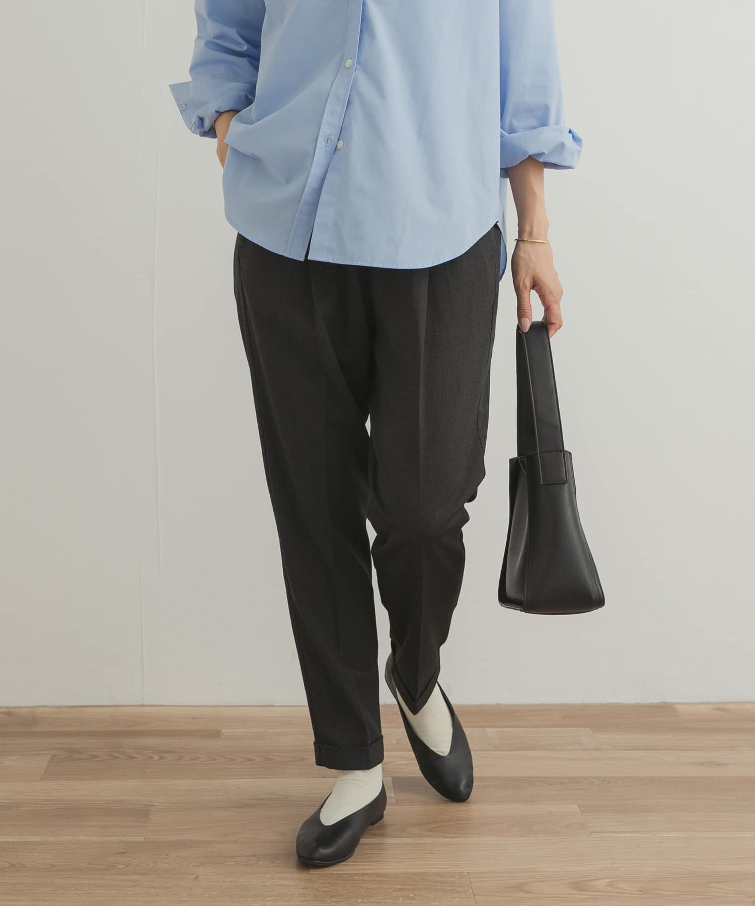 URBAN RESEARCH DOORS「ツイルストレッチテーパードイージーパンツ」|その他|