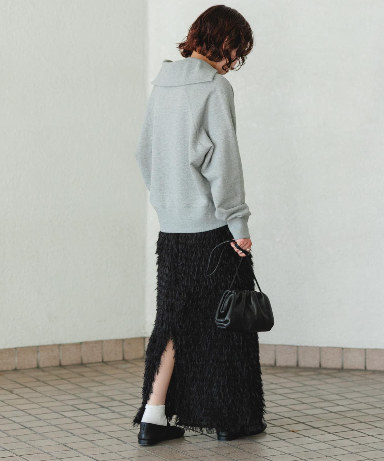 URBAN RESEARCH「フリンジジャガードスカート」|スカート|