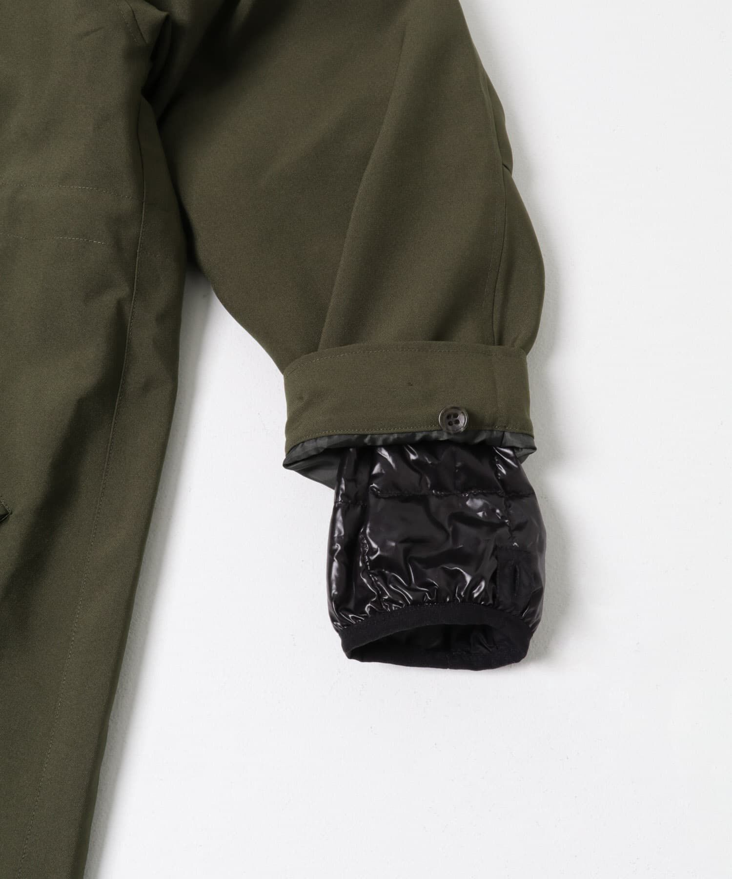 URBAN RESEARCH「『WEB限定』インナーダウン付スタンドカラーロングコート」|ノーカラーコート|