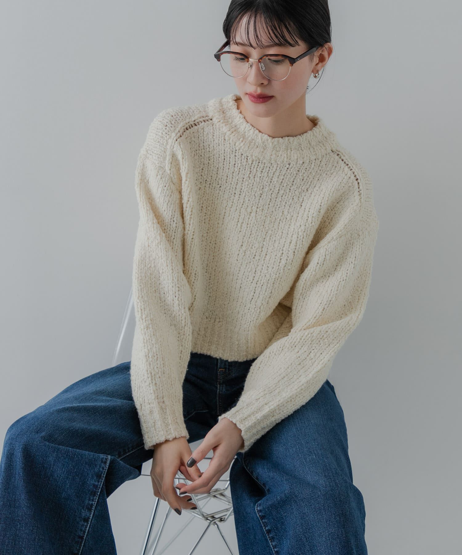 URBAN RESEARCH「バルキーブークレニット」|ニット・セーター|