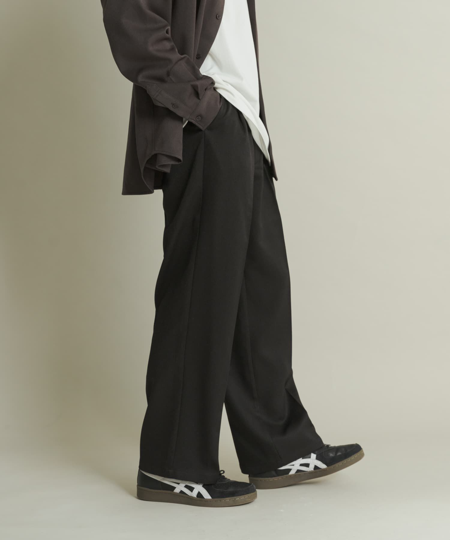 SENSE OF PLACE by URBAN RESEARCH「ウールライクダブルタックワイドパンツ」|その他|