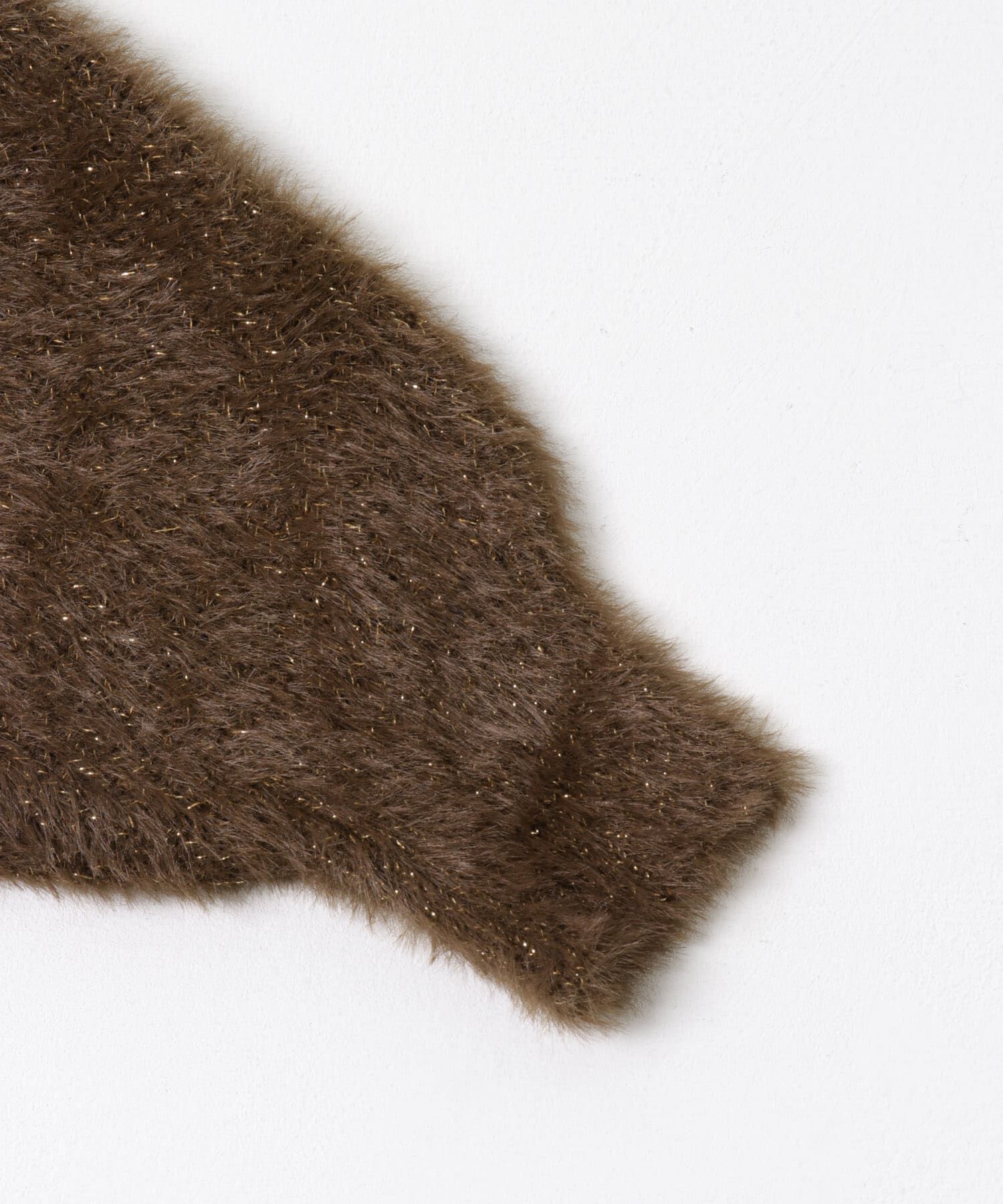 SENSE OF PLACE by URBAN RESEARCH「『一部WEB限定カラー』ラメシャギークロップドカーディガン」|カーディガン|