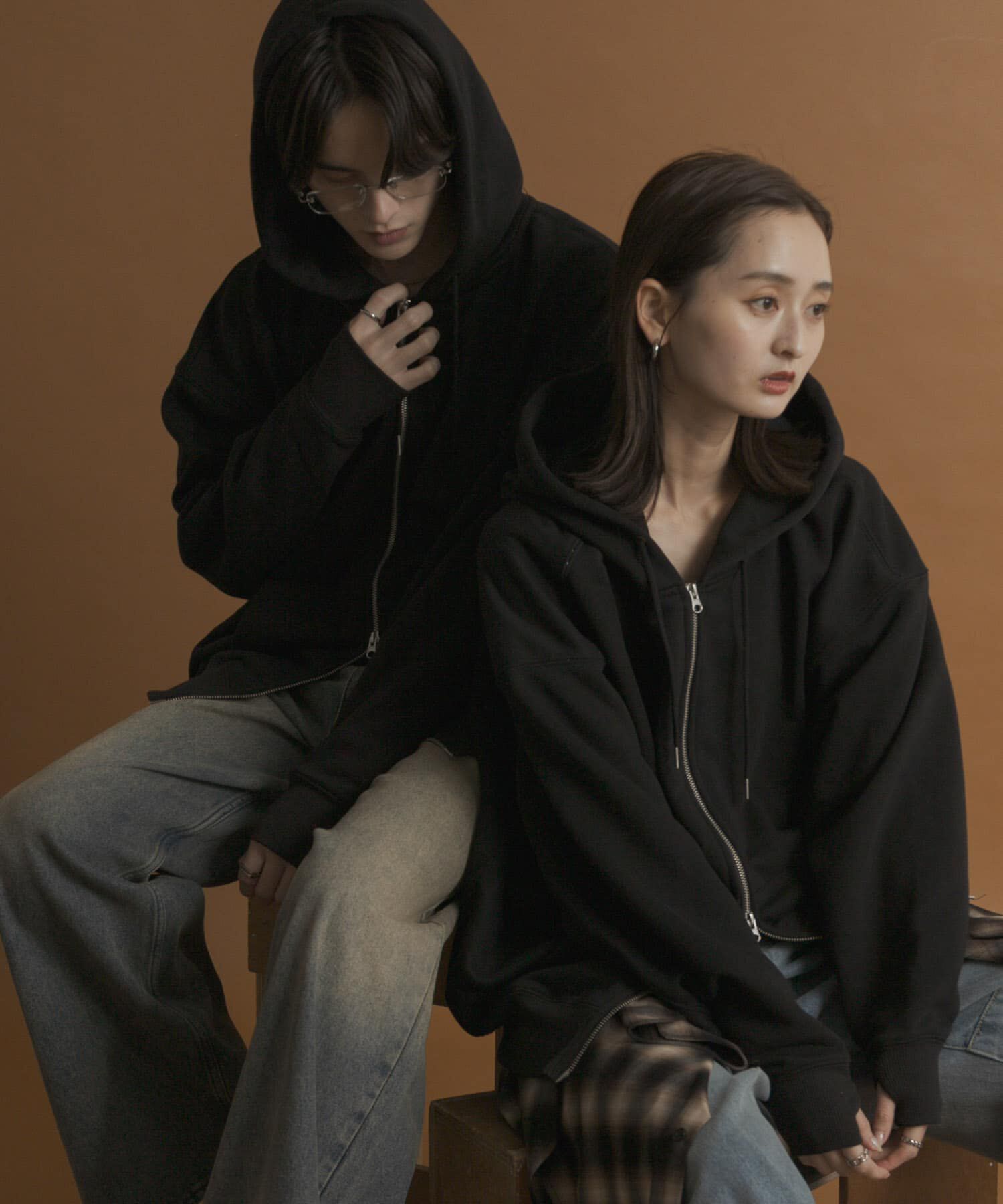 SENSE OF PLACE by URBAN RESEARCH「『ユニセックス』Wジップパーカー」|パーカー|