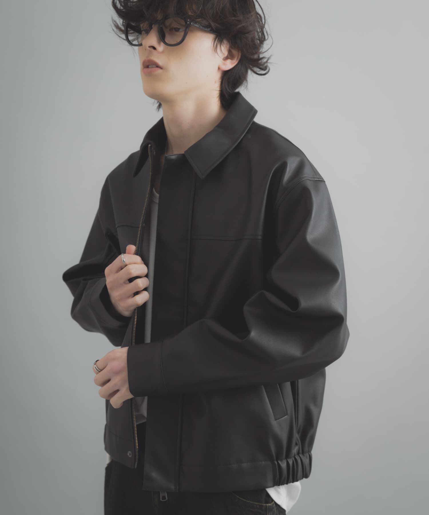 SENSE OF PLACE by URBAN RESEARCH「FLジップブルゾン」|ブルゾン・スタジャン|