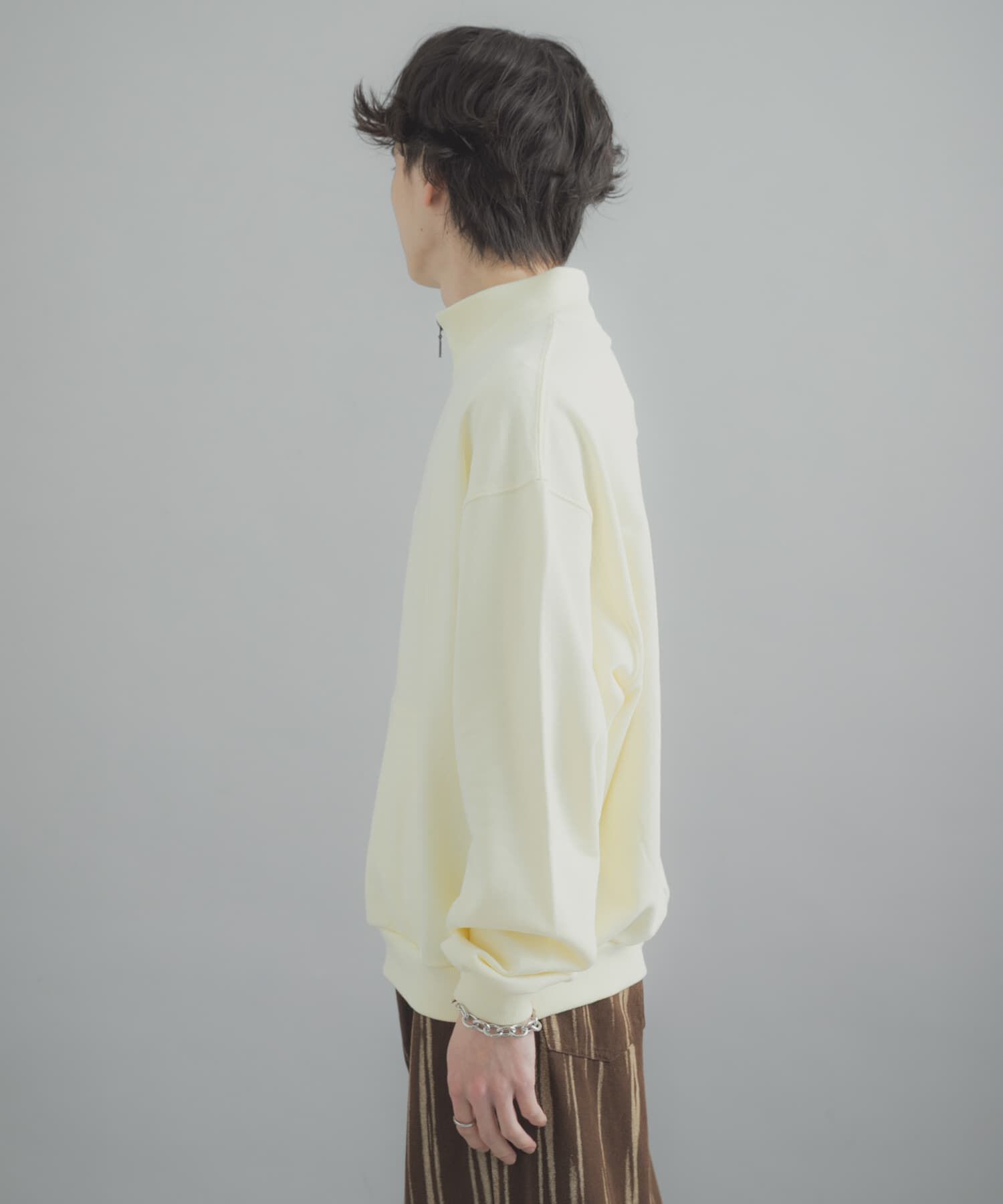 SENSE OF PLACE by URBAN RESEARCH「『洗濯可/撥水/防花粉』SKINProofハーフジップスウェット」|スウェット・ジャージ|