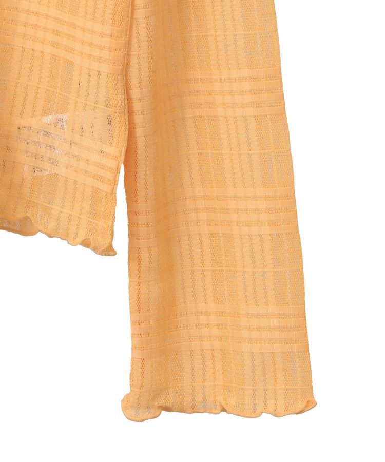 earth music&ecology「シアーチェックプルオーバー」|Tシャツ・カットソー|