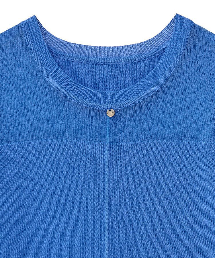 earth music&ecology「シアーヨークニットプルオーバー」|ニット・セーター|