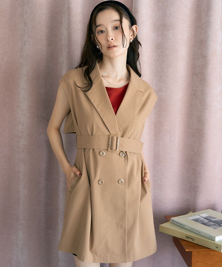 earth music&ecology「ショートジレンチ」|その他|