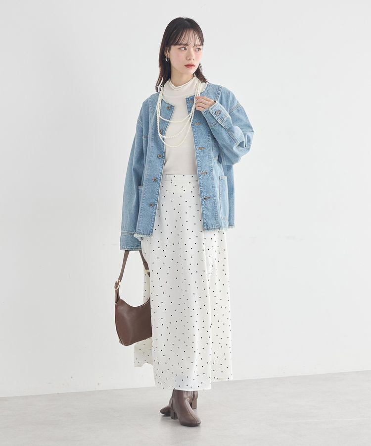 earth music&ecology「あったかフェミニンインナー(シアーハイネック)」|Tシャツ・カットソー|