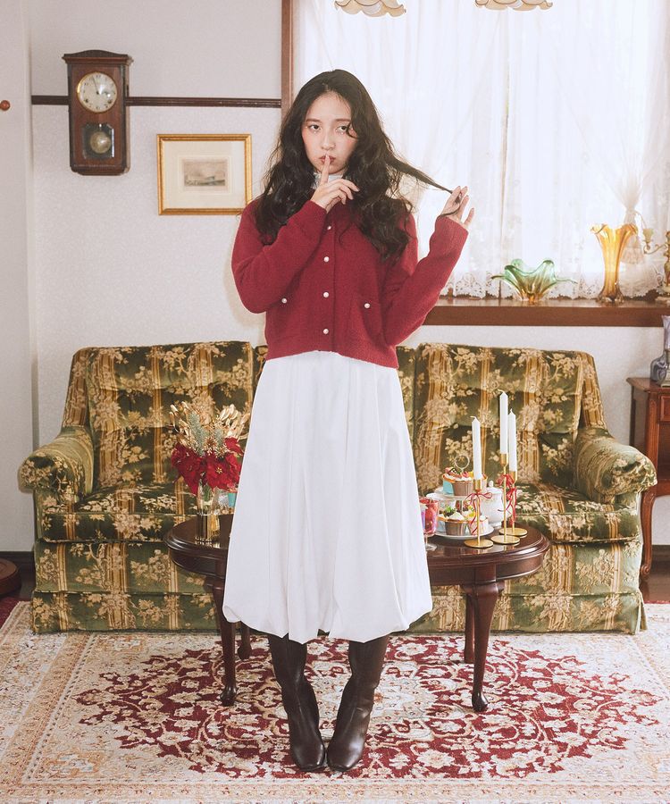 earth music&ecology「あったかフェミニンインナー(シアーハイネック)」|Tシャツ・カットソー|