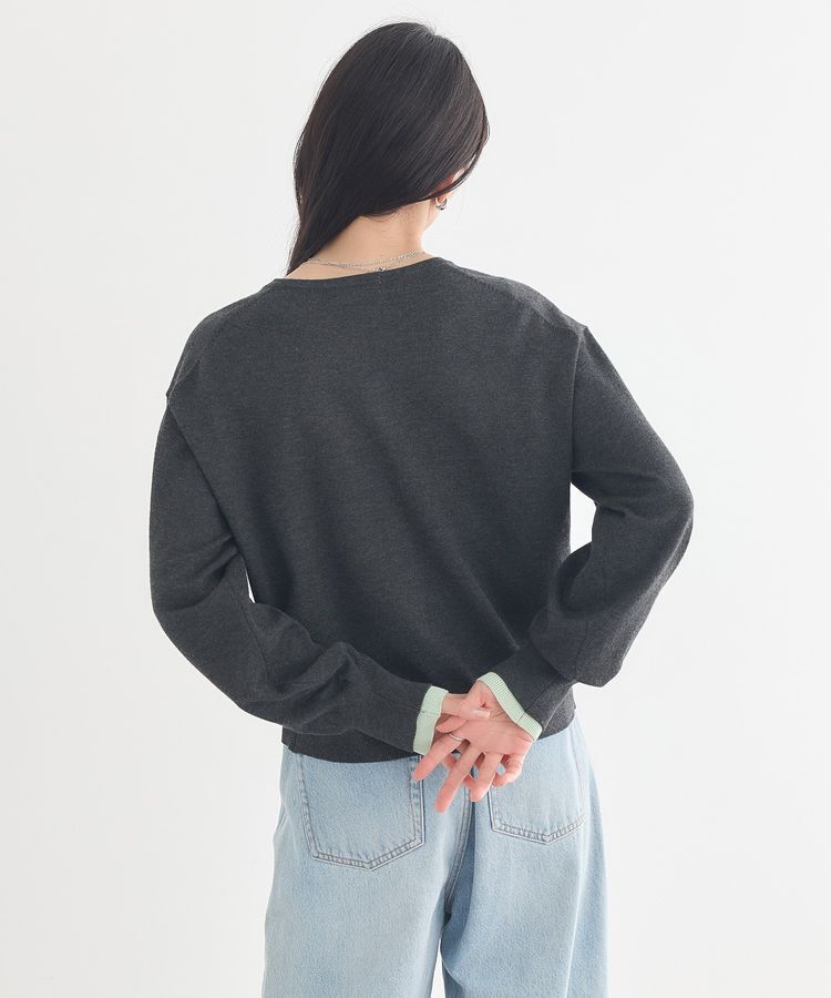 earth music&ecology「【UVカット】カラーコンビニットカーディガン」|カーディガン|