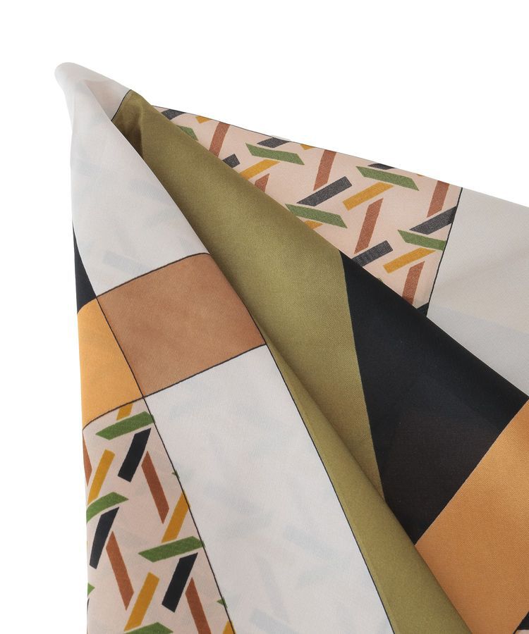 Green Parks「・ジオメトリーパターンスカーフ 70&times;70」|バンダナ・スカーフ|