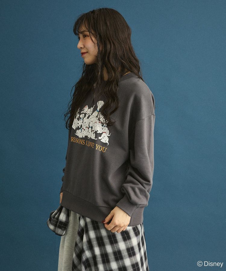 Green Parks「101匹わんちゃん/プリント裏毛スウェット」|スウェット・ジャージ|