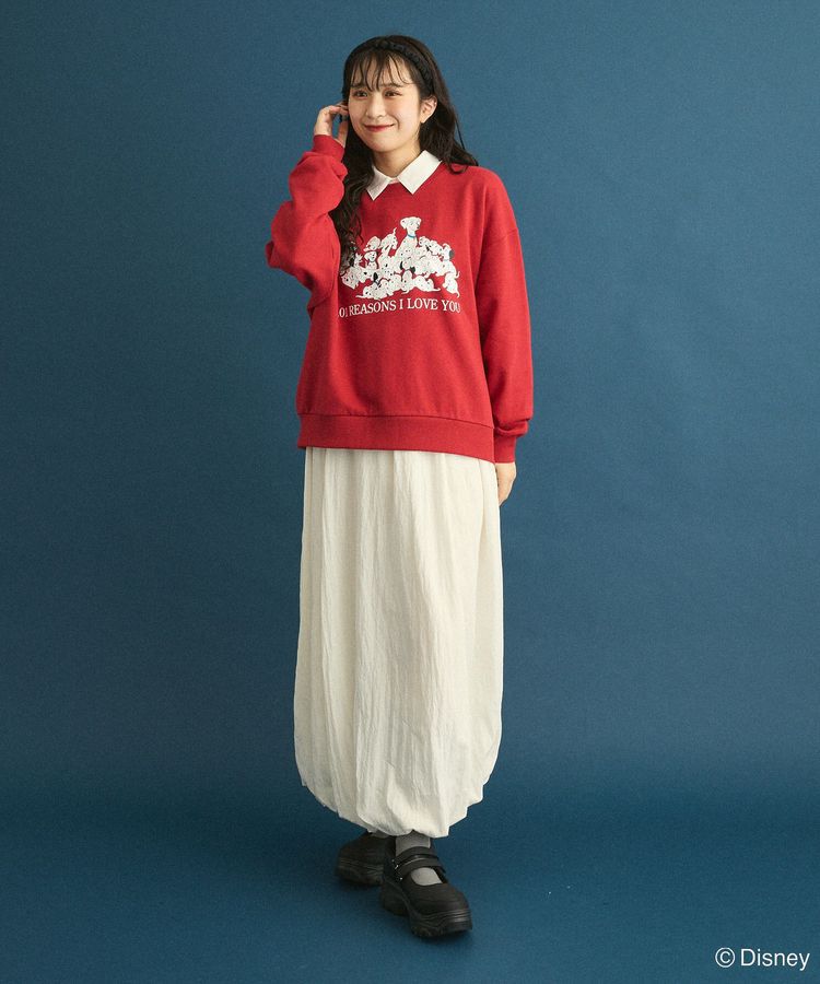 Green Parks「101匹わんちゃん/プリント裏毛スウェット」|スウェット・ジャージ|