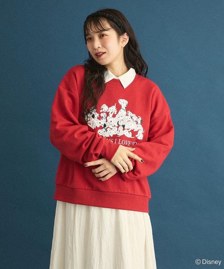 Green Parks「101匹わんちゃん/プリント裏毛スウェット」|スウェット・ジャージ|