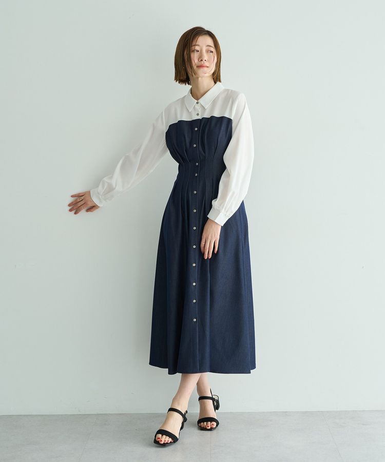 YECCA VECCA「ベアドッキングワンピース」|ワンピース|