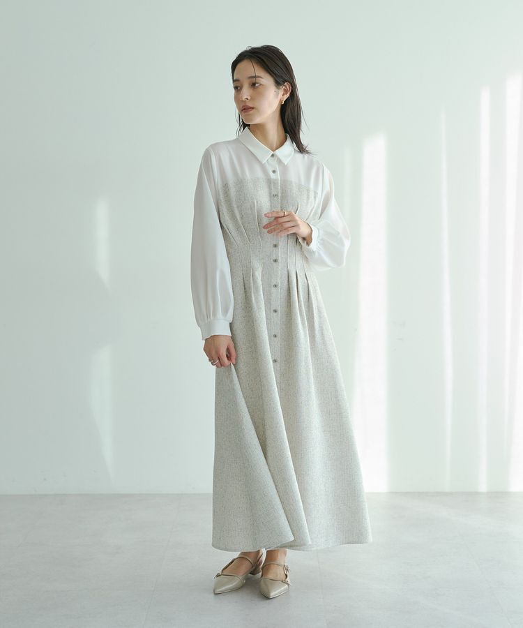 YECCA VECCA「ベアドッキングワンピース」|ワンピース|