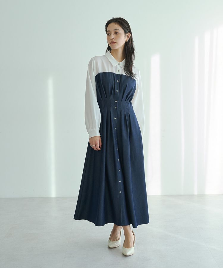 YECCA VECCA「ベアドッキングワンピース」|ワンピース|