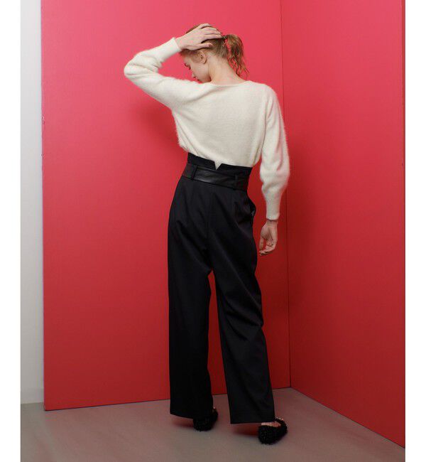 LOULOU WILLOUGHBY「【LOULOU WILLOUGHBY】ジャンパーワイドパンツ」|オールインワン|