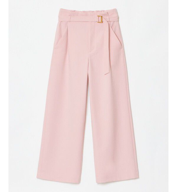 allureville「ウールライクフランネルヨークレスパンツ」|サルエル|