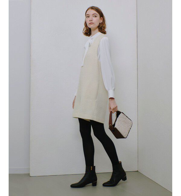 allureville「ウールロービングコンビネゾン」|オールインワン|