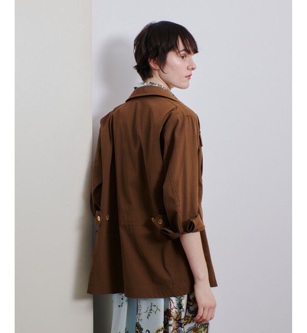 allureville「シャンブレーミリタリーブルゾン」|ブルゾン・スタジャン|