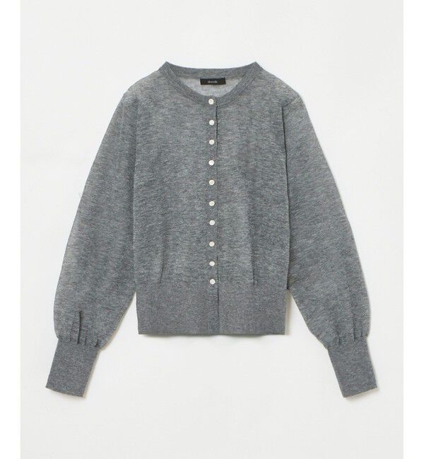 allureville「シアーラミーカーディガン」|カーディガン|