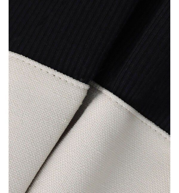 allureville「スラブオックステレココンビワンピース」|ワンピース|