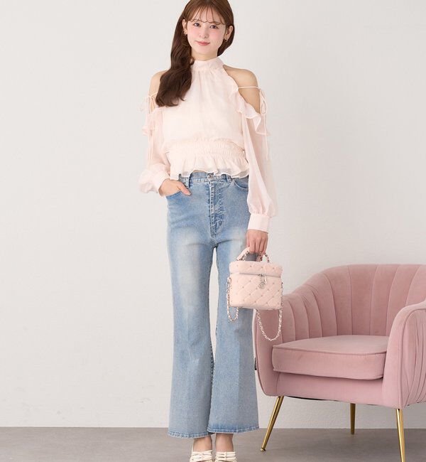  「バックリボンアメスリブラウス」|シャツ・ブラウス|