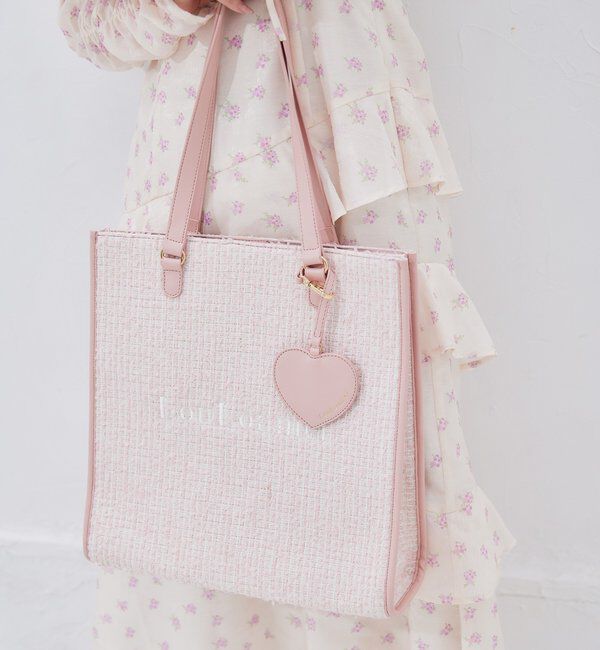  「【LouLoumei】ハートチャーム付きキャリーオントート/自立可能/推し活」|その他|