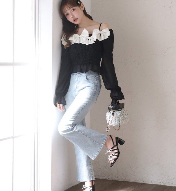  「リボンストラップサンダル」|その他|