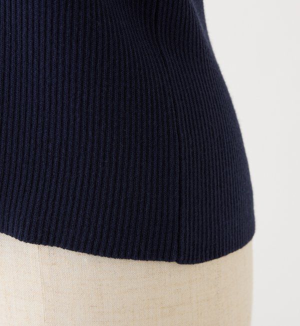  「【リボン取り外し可能】リボンシャツドッキングニット」|ニット・セーター|