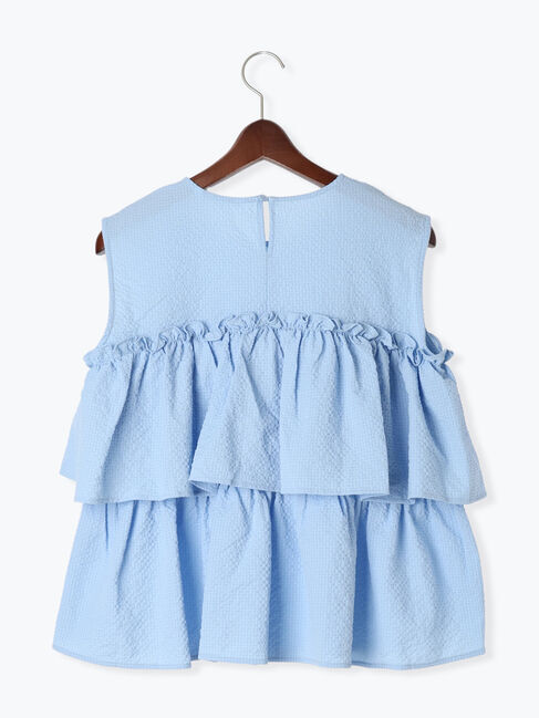 Te chichi TERRASSE「サッカーティアードブラウス」|シャツ・ブラウス|