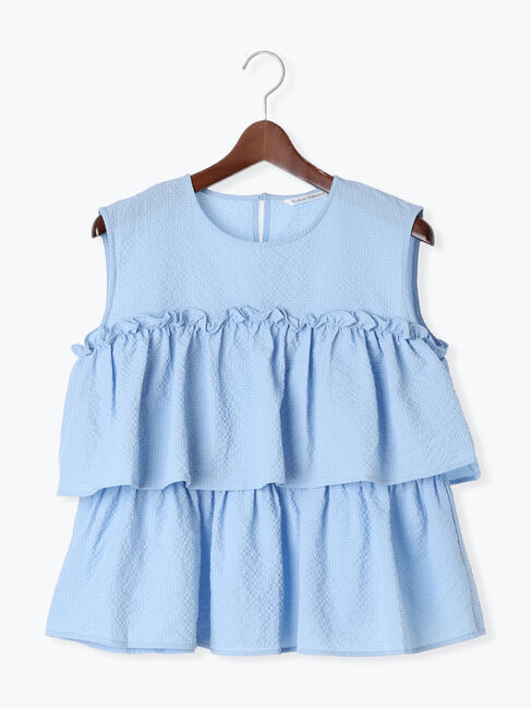 Te chichi TERRASSE「サッカーティアードブラウス」|シャツ・ブラウス|