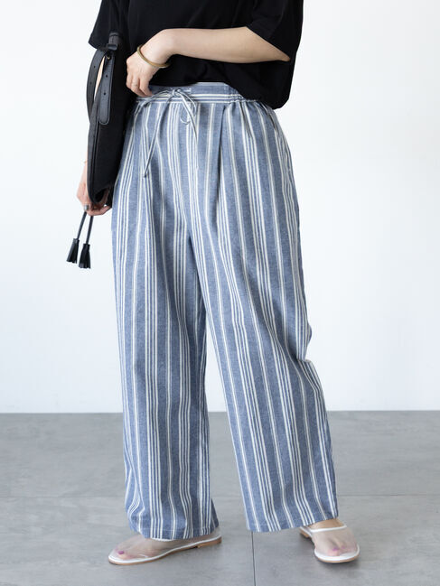 Lugnoncure「無地/柄アソート綿麻パンツ」|その他|