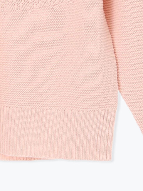 Lugnoncure「求心柄編みクルーネックニット」|ニット・セーター|