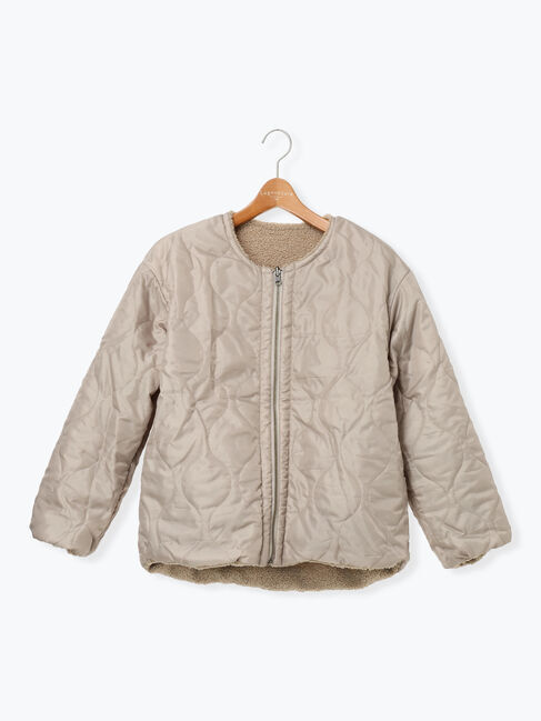 Lugnoncure「リバーシブルボアブルゾン」|ブルゾン・スタジャン|