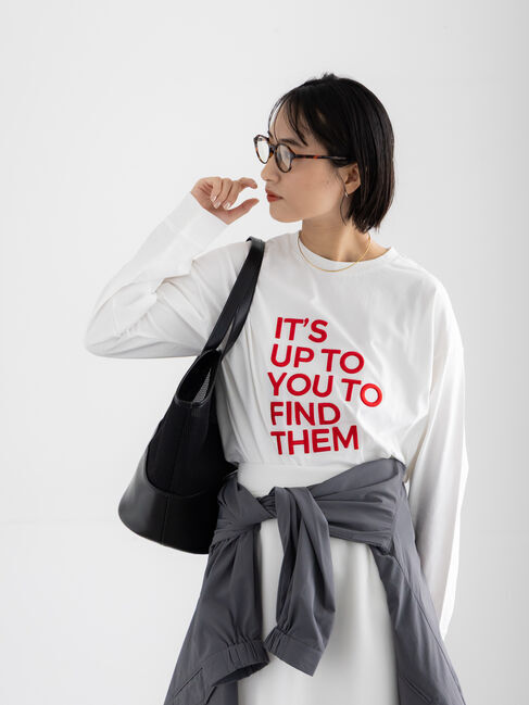 Te chichi「エンブロイダリーロゴTシャツ」|Tシャツ・カットソー|