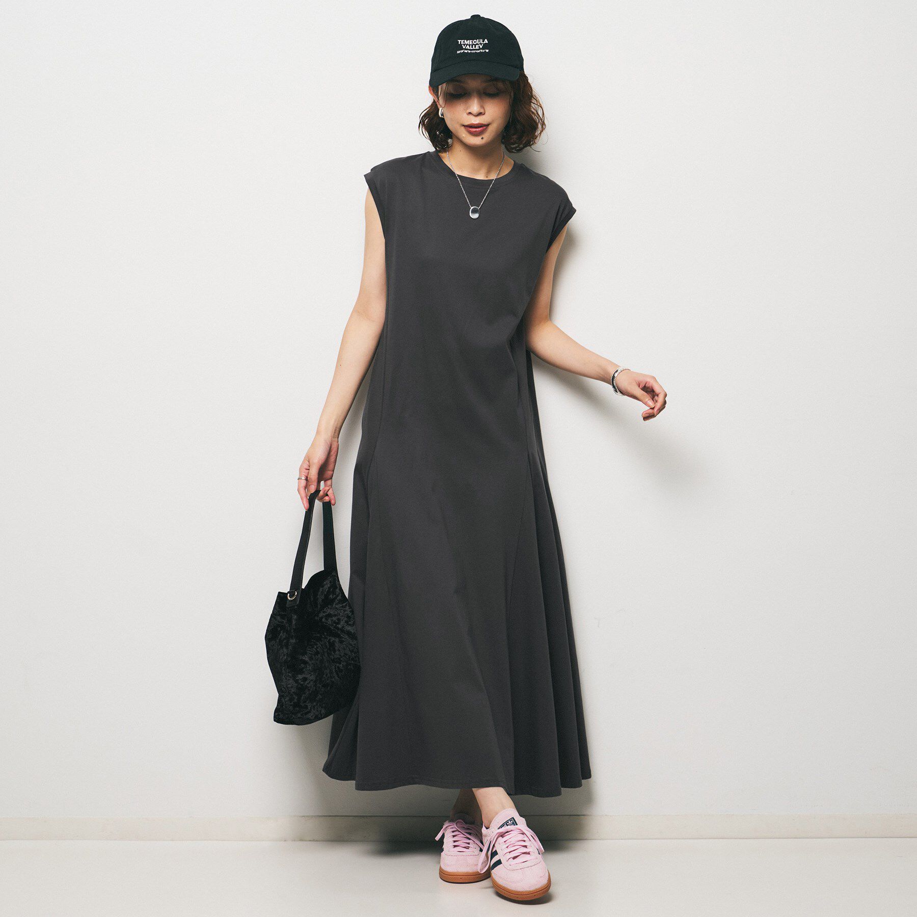 UNTITLED「【Audrey and John Wad】ダブルシルケット天竺ワンピース」|ワンピース|