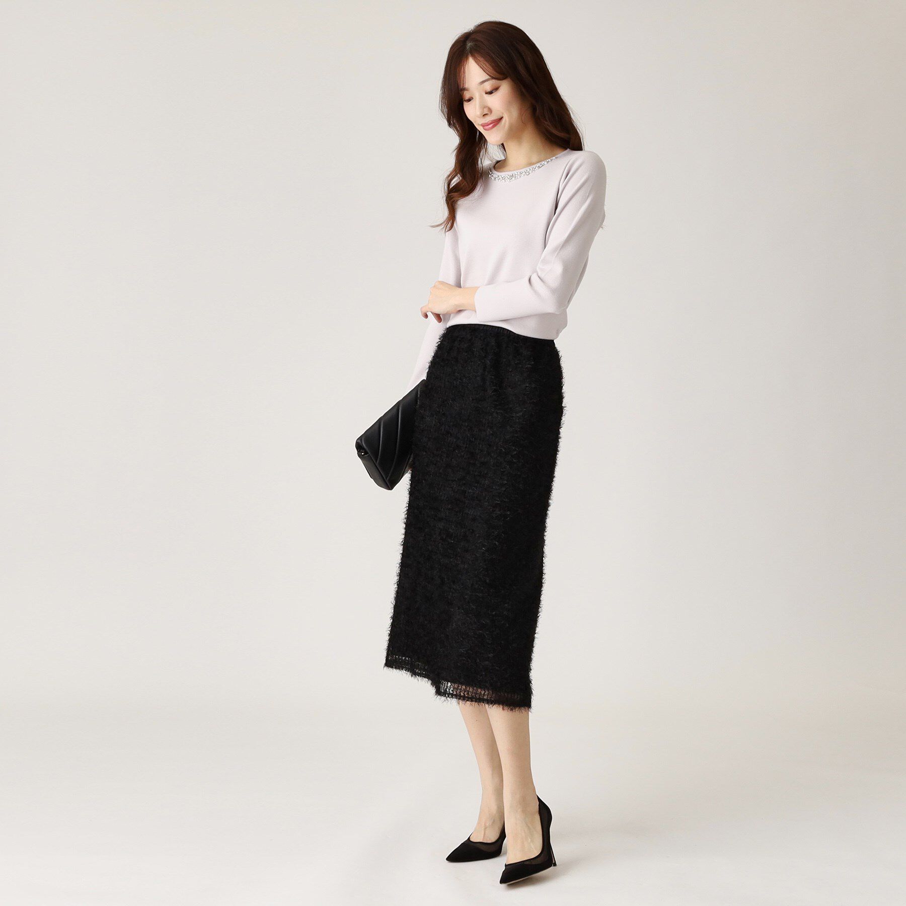 COUP DE CHANCE「【洗える／日本製】フェザータイトスカート」|スカート|