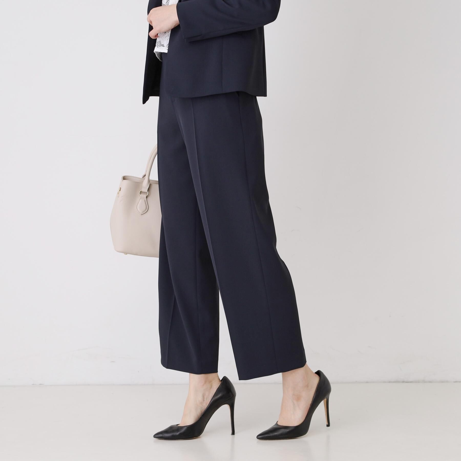 COUP DE CHANCE「【手洗い可／日本製／スーツ可】センタープレスストレートワイドパンツ」|その他|