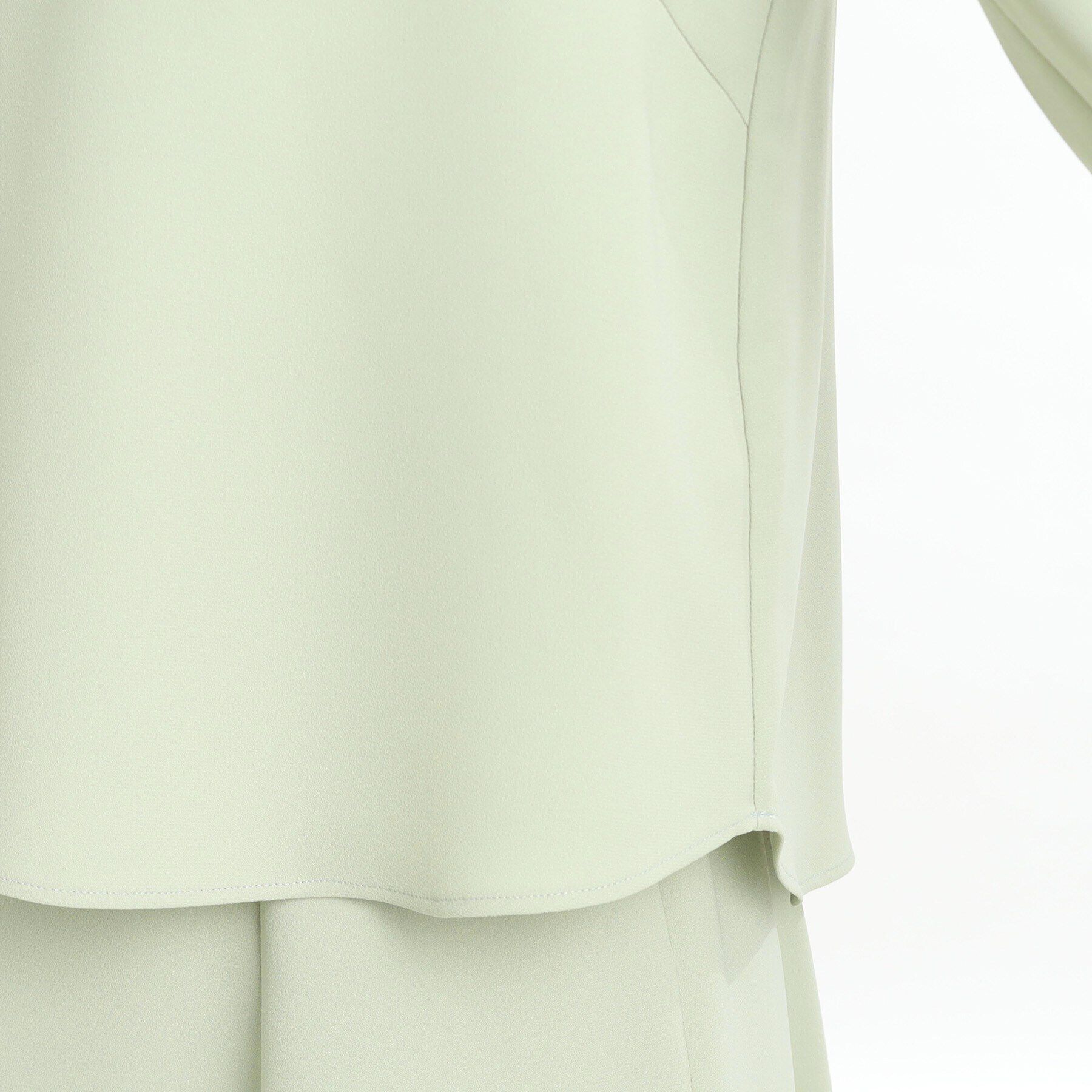 Reflect「【セットアップ可能】バックサテンブラウス」|シャツ・ブラウス|